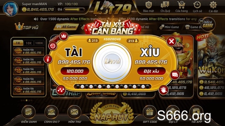 game tài xỉu đổi tiền thật